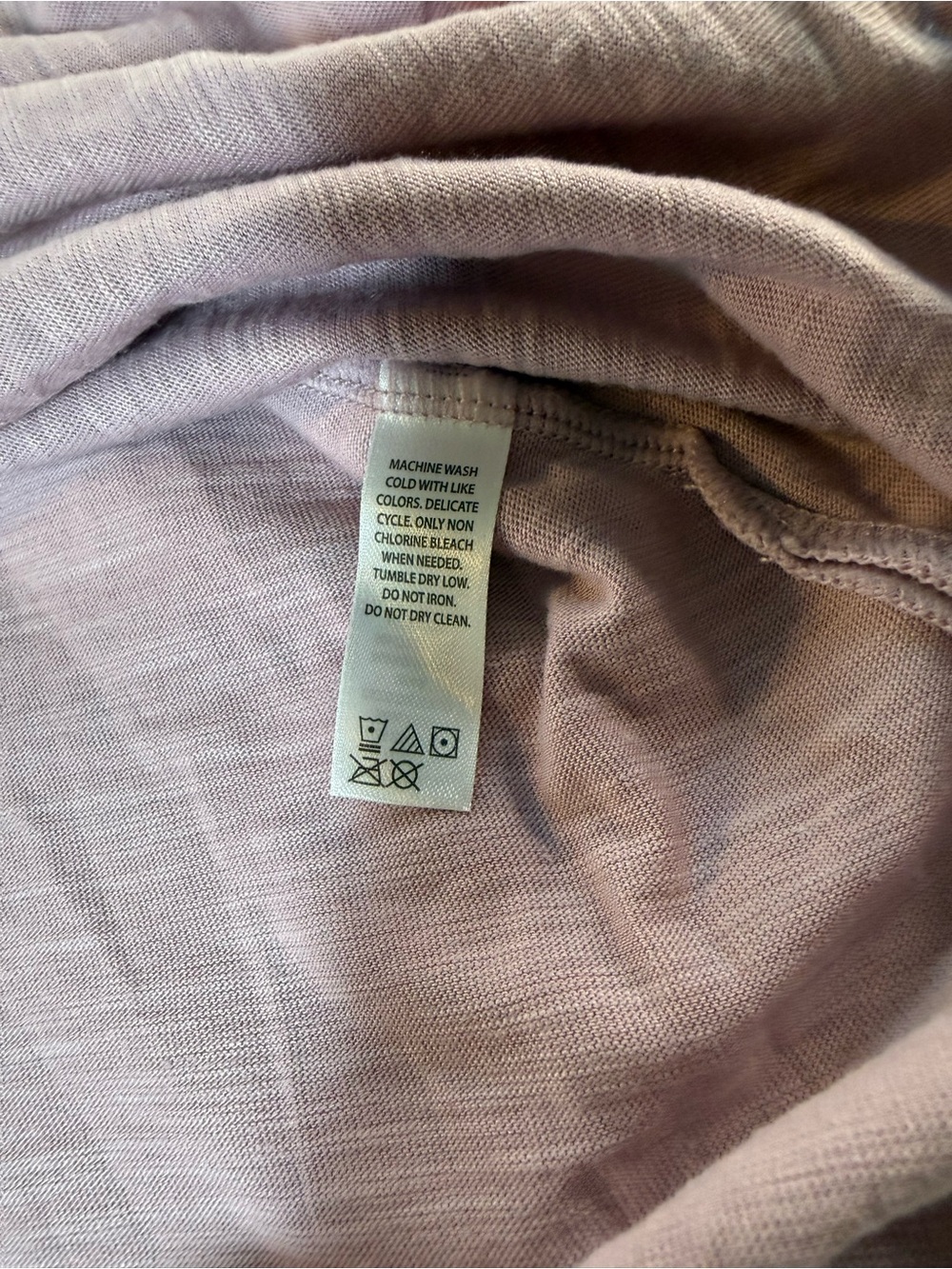 Felina Lavender V-Neck Short Sleeve Tee - Picture 6 of 6
